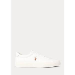 [해외] 랄프로렌 Longwood Leather Sneaker 512847_White/White_White/White
