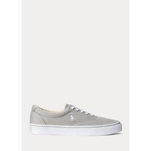 [해외] 랄프로렌 Keaton Canvas Sneaker 618804_Soft_Grey/White_Soft_Grey/White